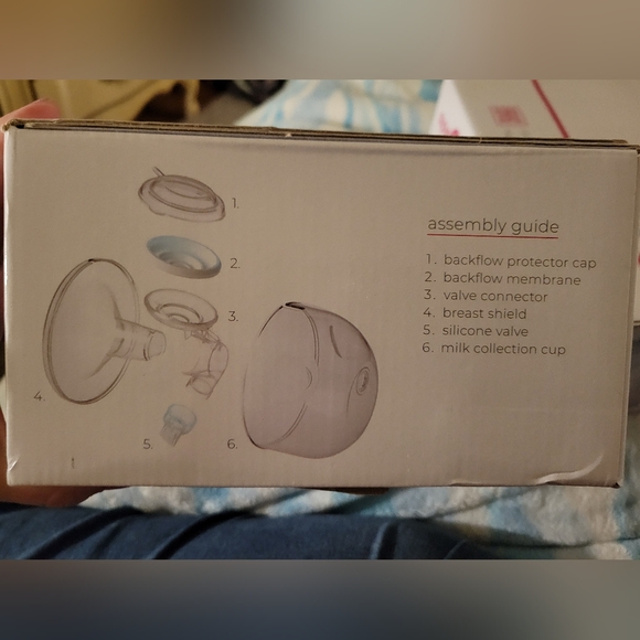 Spectra CaraCups 24mm    Wearable Milk Collection Hands Free Inserts - Picture 2 of 3